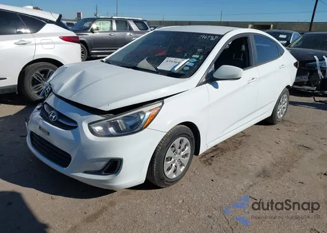 2015 Hyundai Accent Gls z USA, uszkodzony, nr VIN KMHCT4AE4FU801324